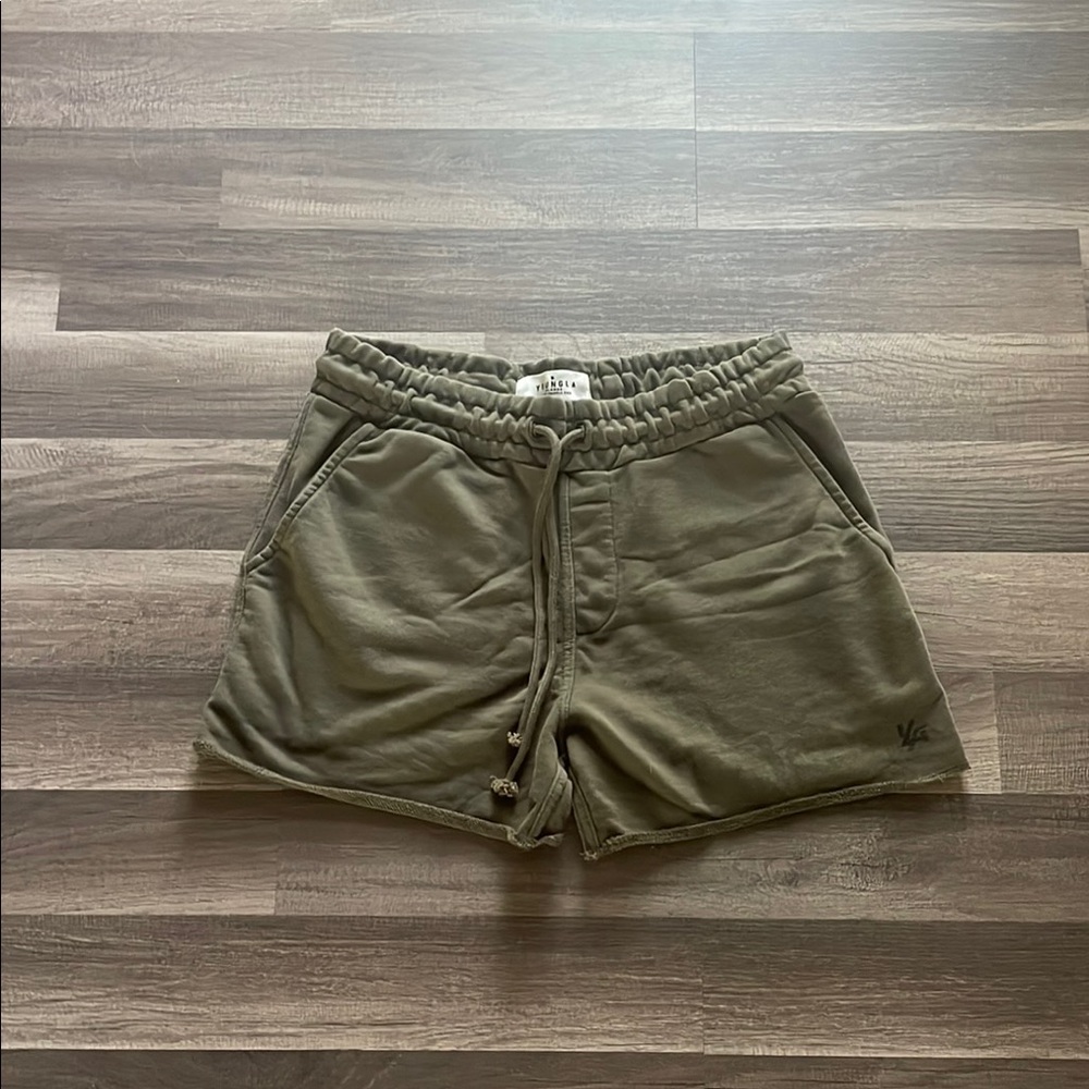 Olive green YoungLA shorts